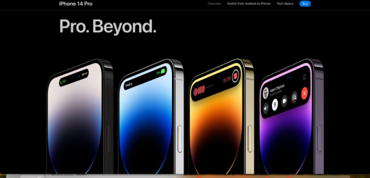 Apple iphone 14 product pages 