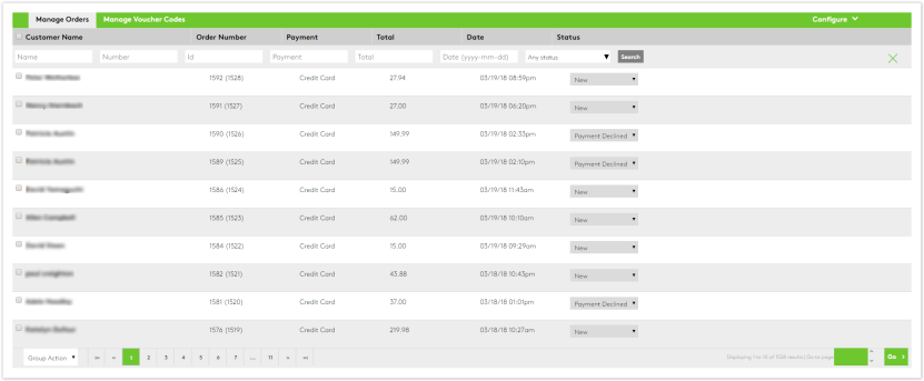 Core dna - Core Commerce - Order Management