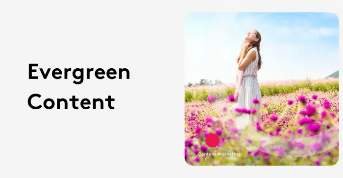 Woman in a dress enjoying a sunny day in a vibrant flower field with a blue sky.