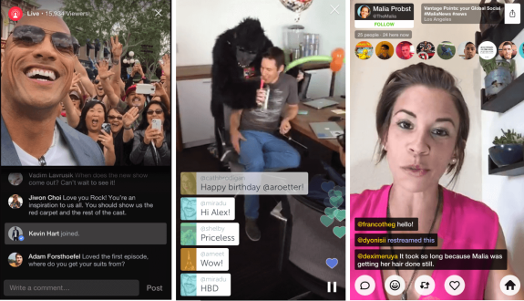 Image live video