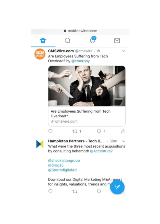 Twitter example