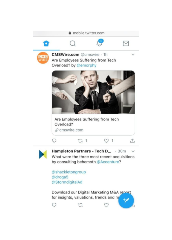 Twitter example