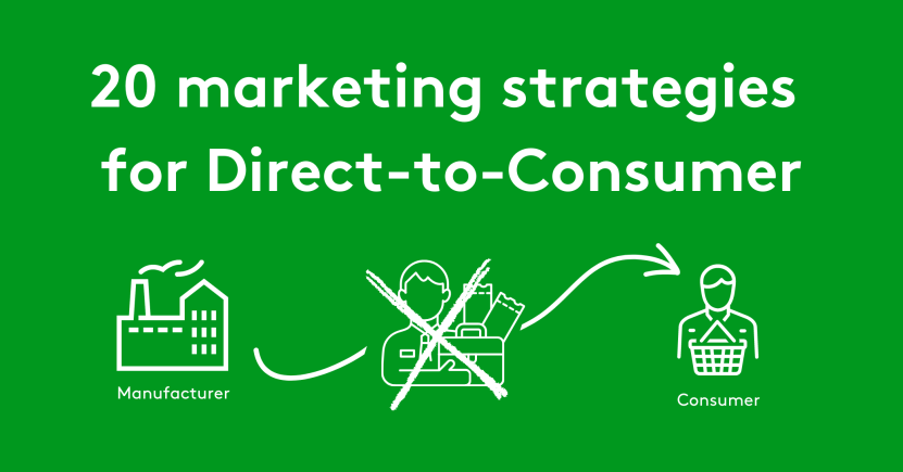 20 marketing strategies for Direct-to-Consumer