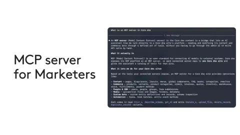 Why we built an MCP server for Marketers not Developers