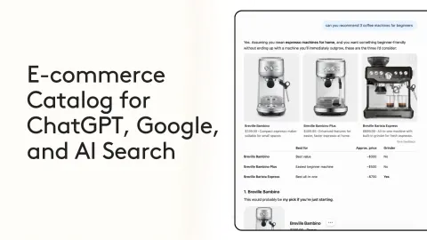 Product Feed Optimization for AI Shopping: How to Structure Your E-commerce Catalog for ChatGPT, Google, and AI Search