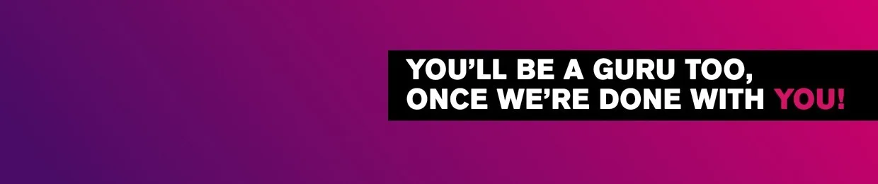 Motivational text on purple gradient background.