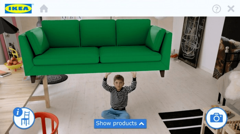 Headless CMS use cases: IKEA's augmented reality catalog