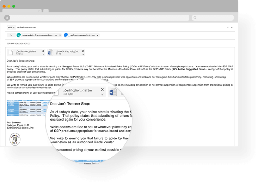 How to compete with Amazon: MAP software