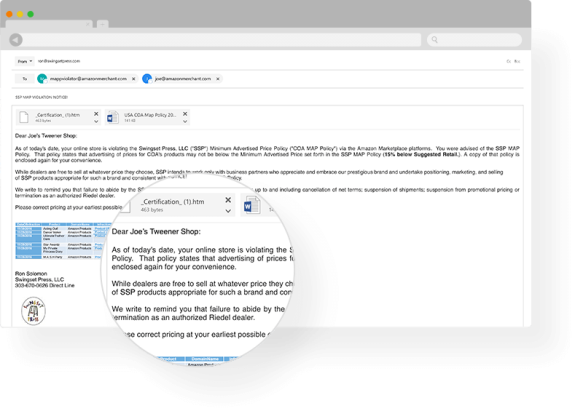 Image. 4. Restrict products on a competitive marketplace platform