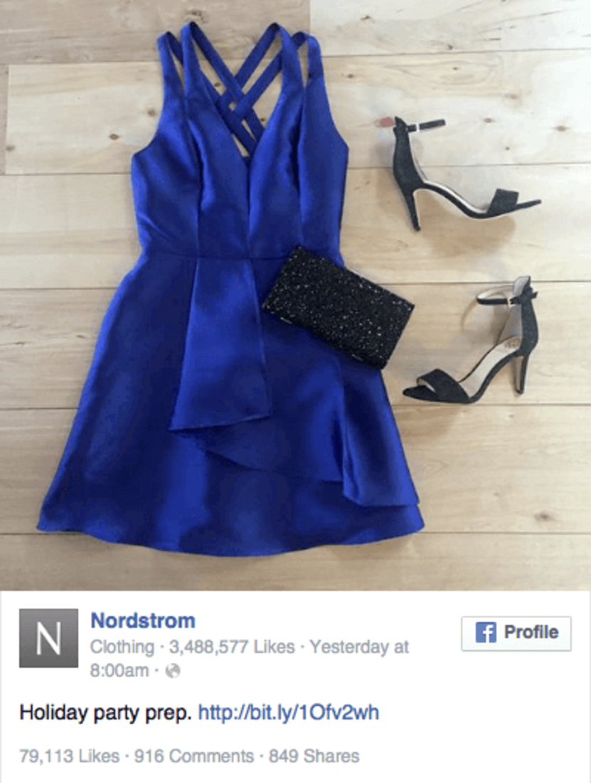 Omnichannel ecommerce marketing: Nordstorm shopping guides