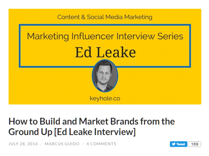 Agency Growth Secret - Ed Leake Interview