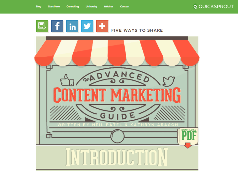 Long-Form Content Examples: Advanced guide to content marketing
