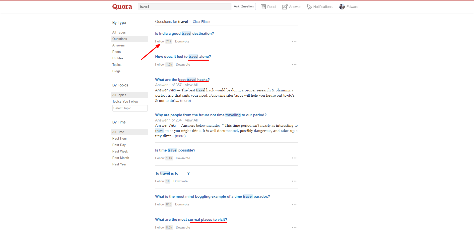 Finding blog content marketing ideas 8 - Quora questions