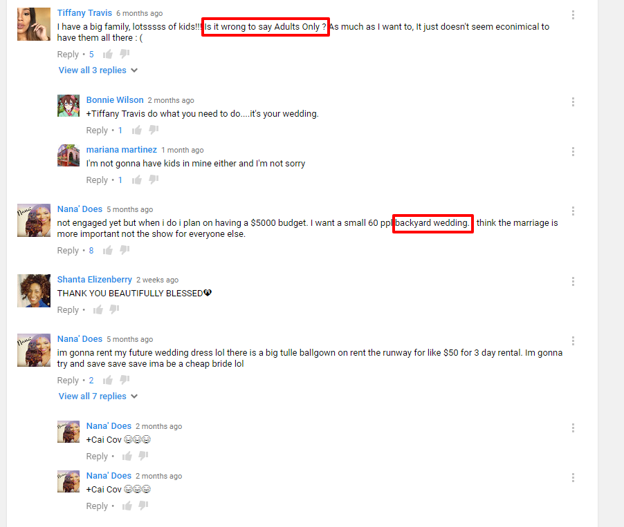Finding blog content marketing ideas 5 - Youtube comments