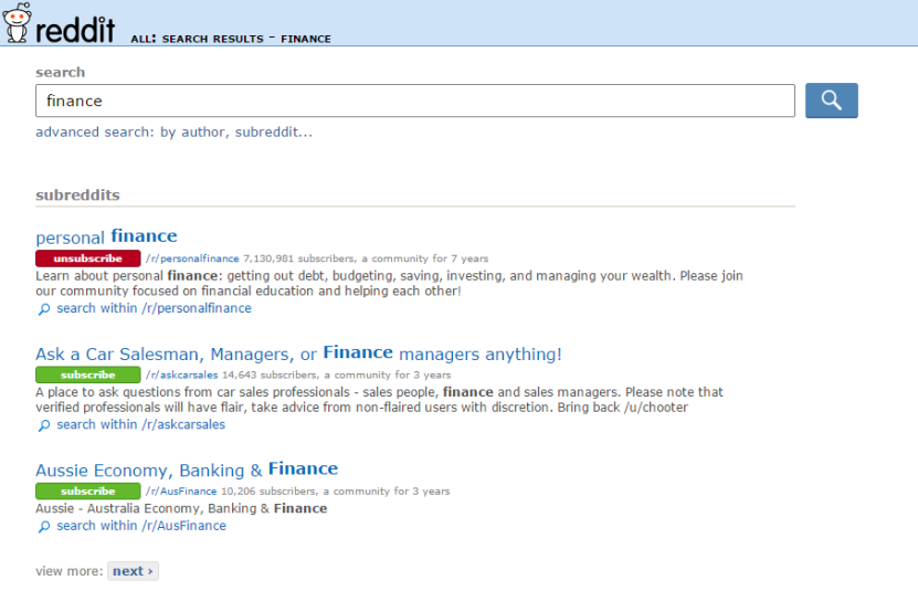 Finding blog content marketing ideas 9 - Reddit