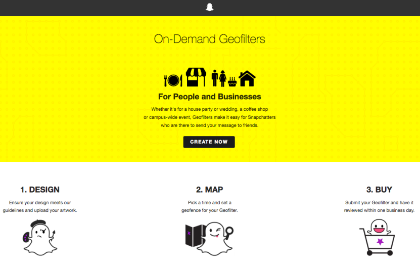 Snapchat for B2B Tip #3: Snapchat GeoFilters