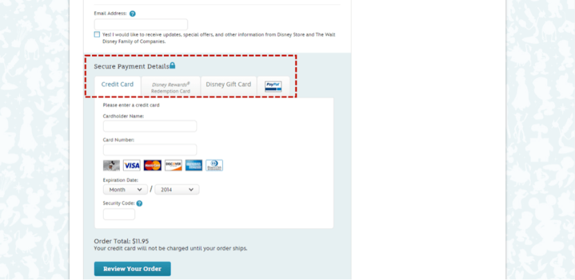  eCommerce checkout page best practice 2