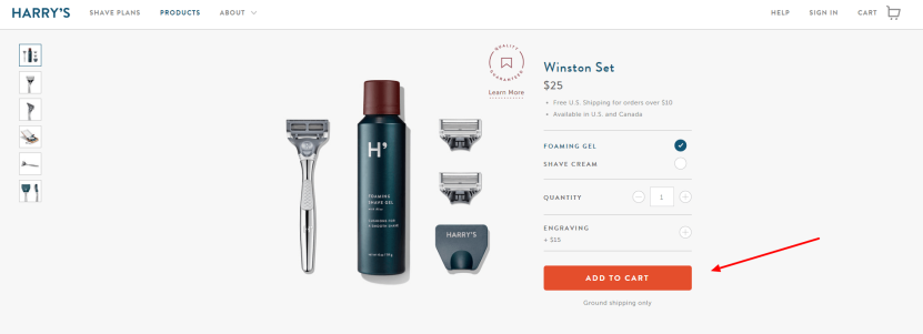 eCommerce product page best practice 3