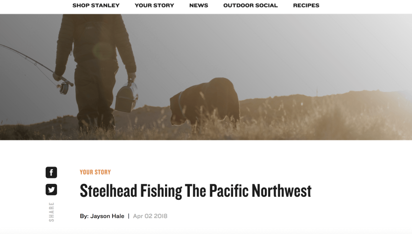eCommerce marketing case study: Jayson Hale's post on Stanley's blog