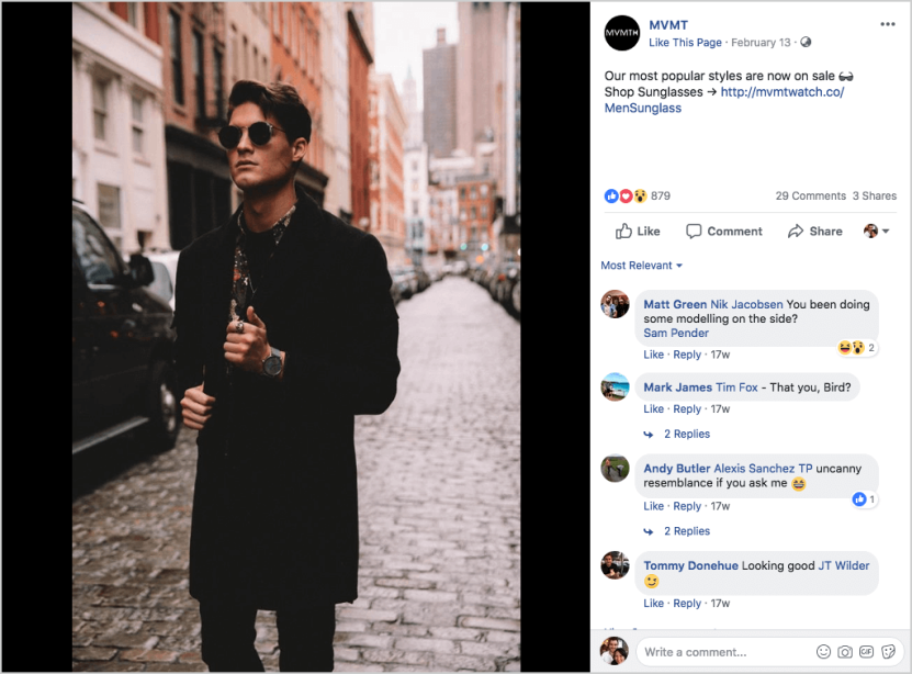Facebook ads for eCommerce: Selling the lifestyle, not the product