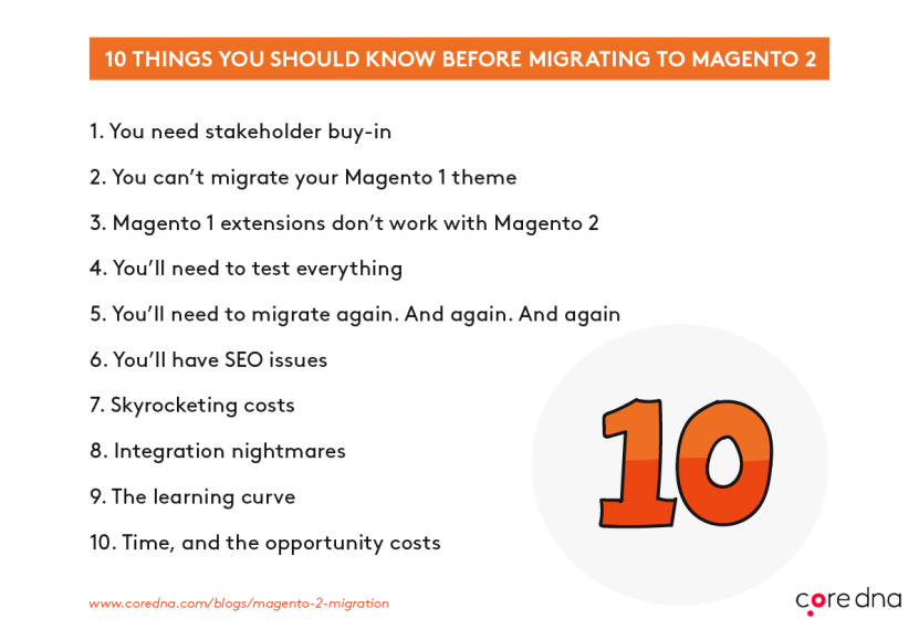Things you should know before migrating from Magento 1 to Magento 2