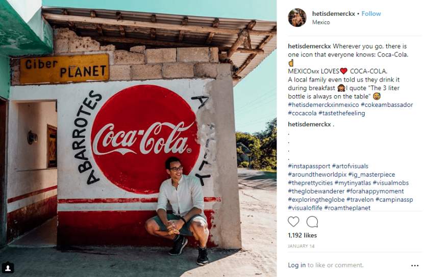 Coca cola international ecommerce campaign