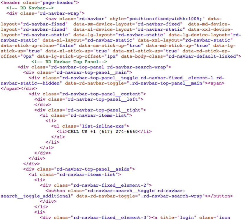 Image Coredna HTML