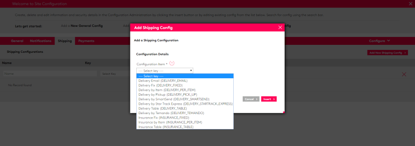 eCommerce checkout page mistake: Coredna shipping configurations