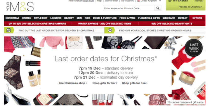 Increasing ecommerce conversion rate tip: Limited-offer on holiday period as scarcity tactic