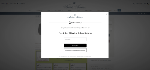 Image 5. Handle specific objections with exit-intent popup