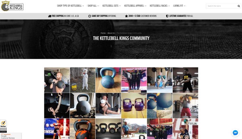 Kettlebell Kings' WOM strategy