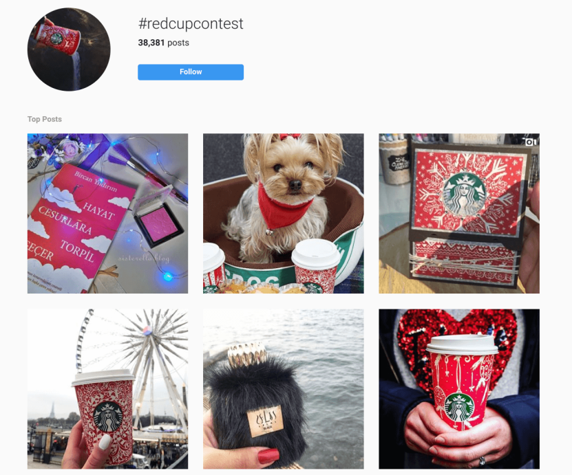 Image 5. 2. Hashtagged user-generated content (UGC)