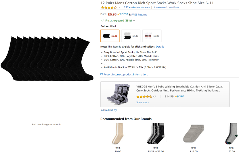 Amazon upselling strategy