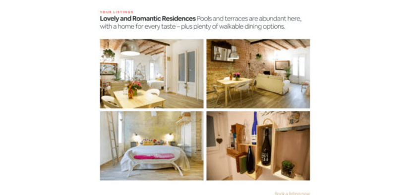 How to use quiz in eCommerce: Airbnb Trip Matcher redirects to accommodation listing
