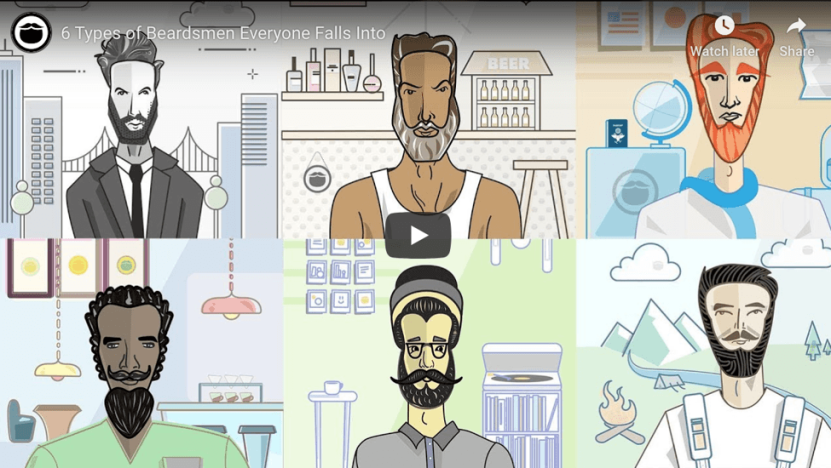 How to use quiz in eCommerce: Beardbrand repurposed content from quiz