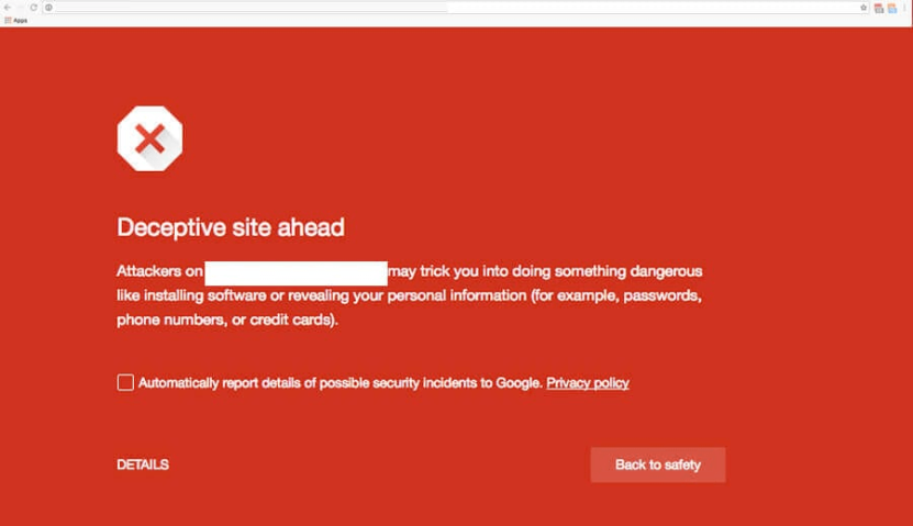 How to check website security: Search engine warnings