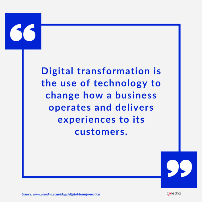 What is digital transformation
