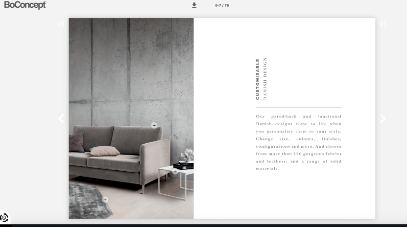 Content and commerce: BoConcept